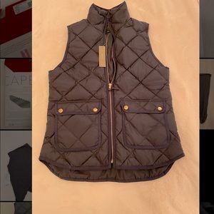 J. Crew Quilted Puffer Vest